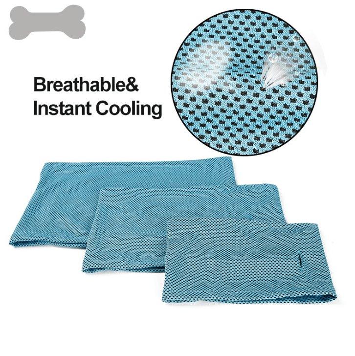❄️ Pug ChillWrap™ – Instant Cooling Bandana for Pugs