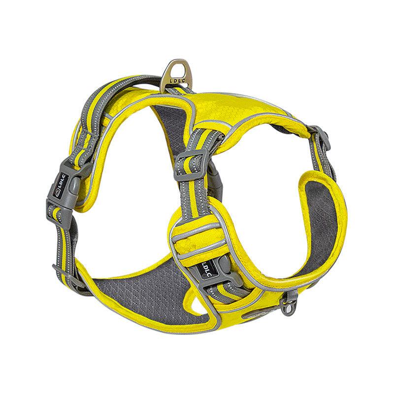 🔴 PugVenture™ Comfort Harness – Safety, Style & Adventure for Your Pug